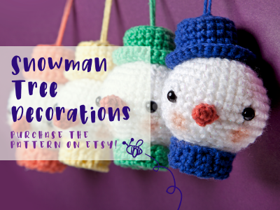Snowman Tree Decorations Pattern