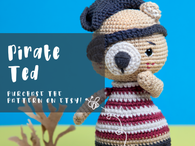 Pirate Ted Pattern